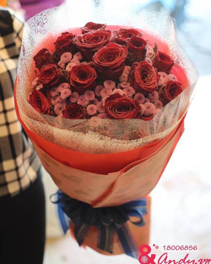 Bó hoa hồng đẹp