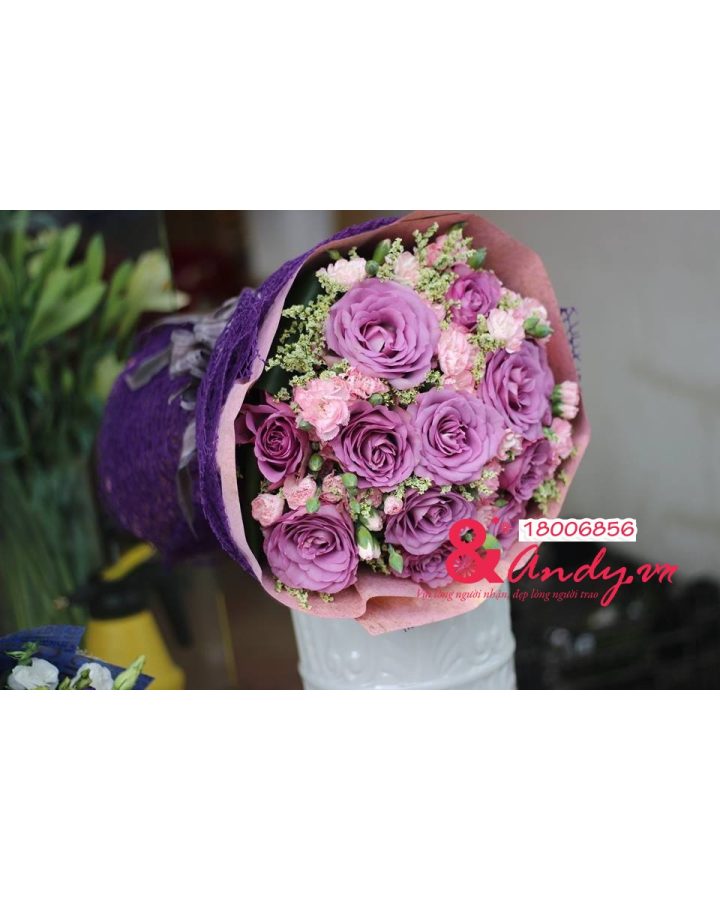 Bó hoa Sắc màu tặng bạn