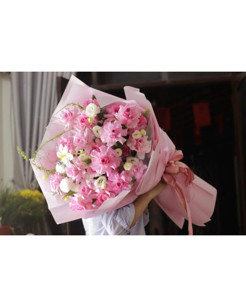 Bó hoa Lan Cát Tường