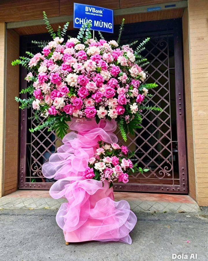Hoa khai trương đẹp, ấn tượng