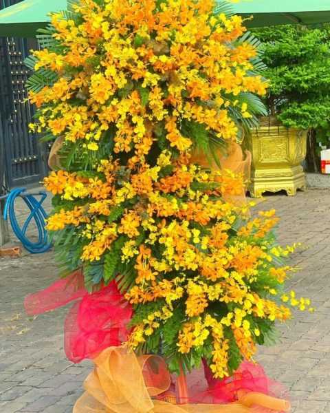 Hoa chúc mừng ngày thành lập