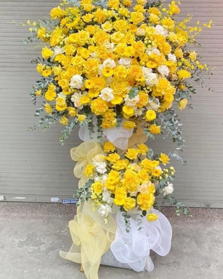 Hoa khai trương đẹp
