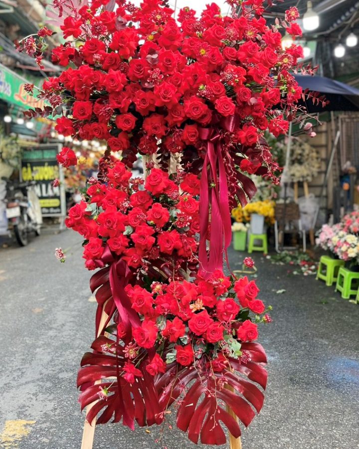 Lẵng hoa khai trương – Nổi bật