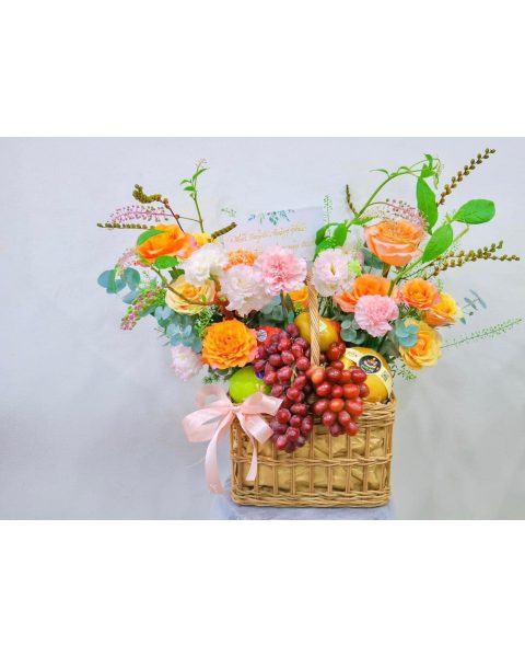 Giỏ Hoa Quả Chúc Mừng