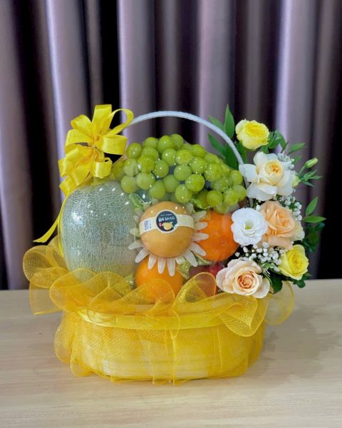 GIỏ Hoa Quả Mừng Tân Gia