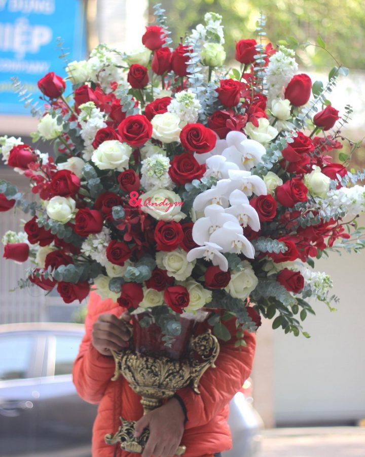 Bình hoa chúc mừng