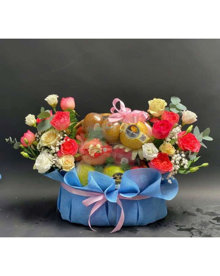 Giỏ Hoa Quả Dâng Lễ