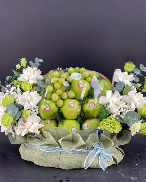 Giỏ Hoa Quả Chúc Mừng