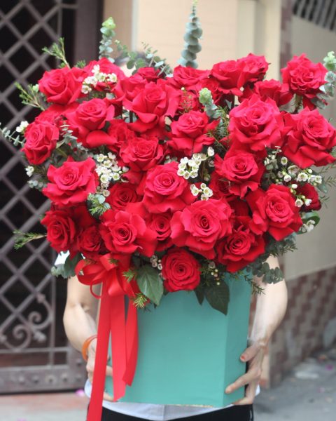Giỏ hồng tình yêu