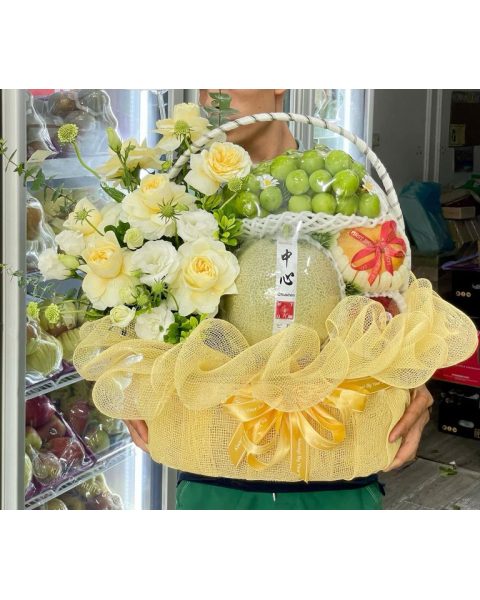 Giỏ Hoa Quả Mừng Khai Trương