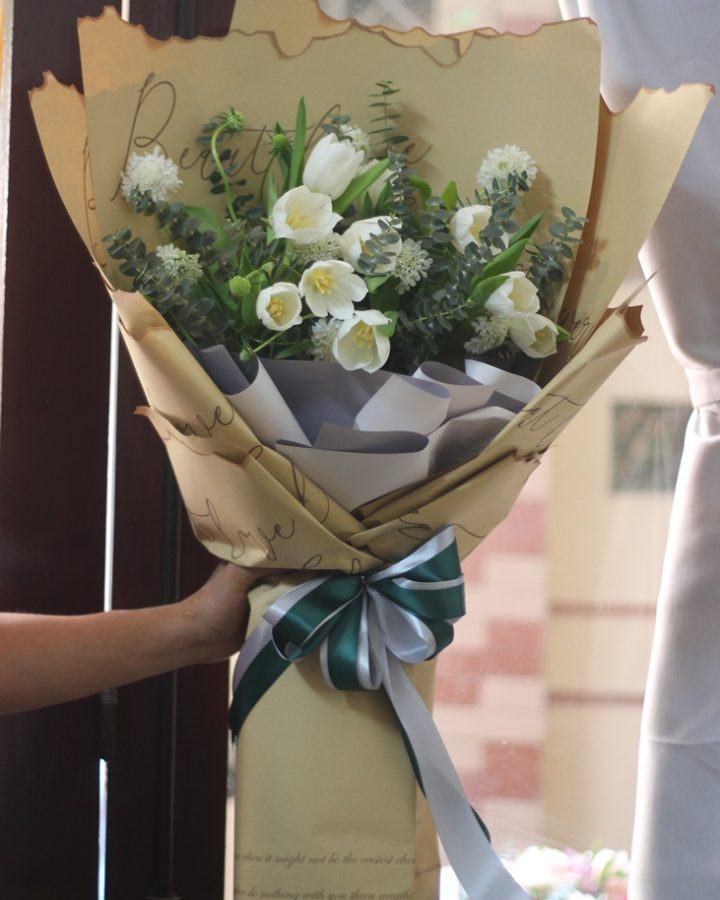 Hoa tulip trắng
