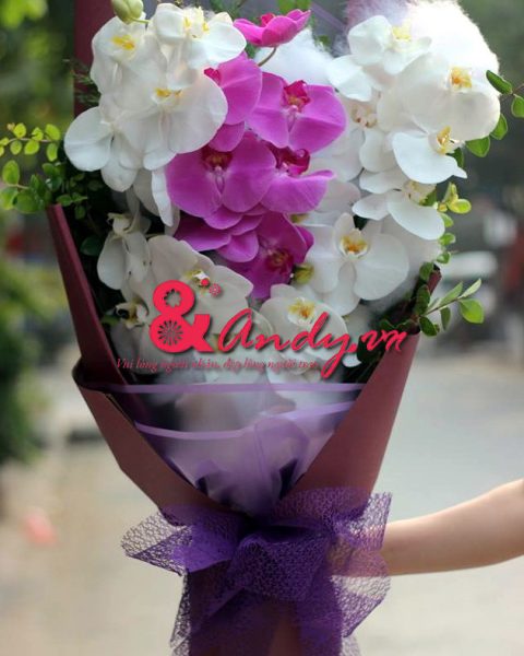 Bó hoa tặng mẹ