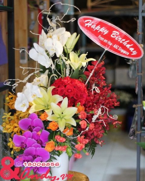 Hoa chúc mừng – Sang trọng
