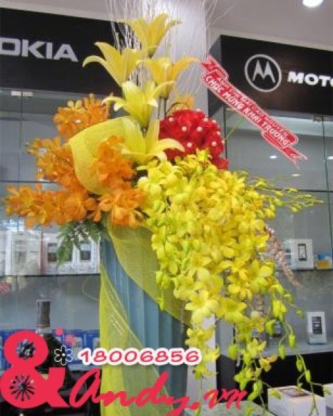 Hoa khai trương Vip