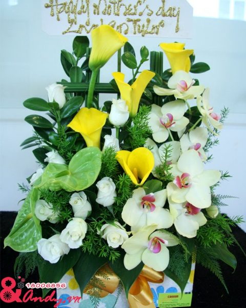 Hoa sinh nhật đồng nghiệp